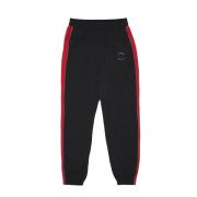 7 DAYS Active Track-Pants lockere Wander-Hose Mountain-Pants Schwarz/R...