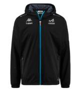 Kappa X ALPINE Formel 1 F1 Herren Regen-Jacke mit Kapuze mit Water Pro...