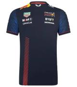 Oracle Red Bull Racing F1 Herren T-Shirt mit Grafikdruck auf Front- un...