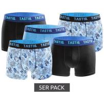 5er Pack TASTIQ Herren Boxershorts in Geschenkbox Baumwoll-Unterhose T...