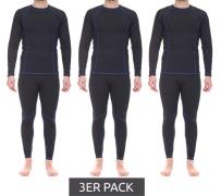 3er Sparpack BASIC TREASURE Herren Thermo-Set = Thermo-Pullover & Ther...