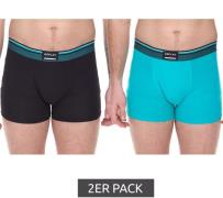 2er Pack REPLAY Herren Retro Boxershorts Baumwoll-Unterwäsche I101235-...