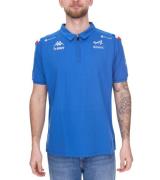 Kappa X ALPINE Formel 1 F1 Herren Polo-Shirt Baumwoll-Oberteil mit HYD...