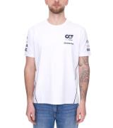 ALPHATAURI Formel 1 F1 Herren Baumwoll-Shirt Rundhals-Shirt Freizeit-S...