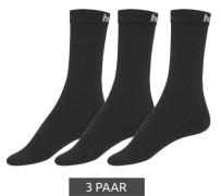 3 Paar hummel Basic Sport-Socken mit Marken-Schriftzug Baumwoll-Strümp...