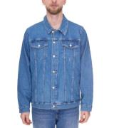 Denim Project Herren Jeans-Jacke Denim-Jacke Basic-Jacke Freizeit-Jack...