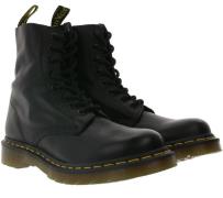 Dr. Martens 1460 Echtleder-Stiefel komfortable Schnür-Schuhe mit gelbe...