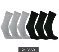 24 Paar TRUE style nachhaltige Baumwoll-Socken mit Komfortbund Oeko-Te...