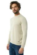 JIMMY SANDERS Rundhals-Pullover klassischer Herren Strick-Pullover Sli...