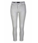 LTB Jeans Hose schöne Damen 5-Pocket-Jeans im Used-Look Grau