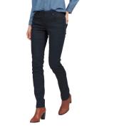 Cheer Hose Business-Hose schlichte Damen 5-Pocket-Hose mit Stickereien...