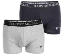 2er Pack HARVEY MILLER POLO CLUB Boxershorts zeitlose Herren Unterhose...