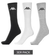 3er Pack Kappa Socken atmungsaktive Herren Strümpfe Tennissocken Weiß ...