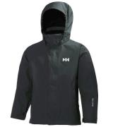 HELLY HANSEN Seven Funktions-Jacke schlichte Kinder Outdoor-Jacke Schw...