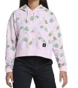 Converse Essentials Palm Print Hoodie kurz geschnittener Damen Sweater...