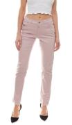 Aniston 5-Pocket-Hose sommerliche Damen Röhren-Jeans Rosa