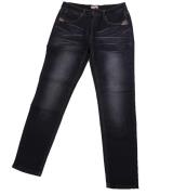 Cheer Heike Jeans stylische Damen Freizeit-Jeans mit Used Waschung Kur...