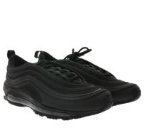 NIKE AIR MAX 97 Sneaker stylische Herren Echtleder Trend-Schuhe Schwar...