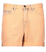 Lee Mom Shorts modische Damen Hot Pants im Five-Pocket-Style Orange