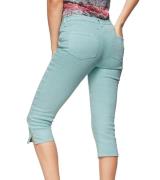 Cheer Capri-Jeans stylische Damen Freizeit-Hose mit glänzenden Details...