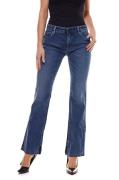 REPLAY Dominiqli Ankle-Jeans ausgestellte Damen Sommer-Hose Low Rise B...