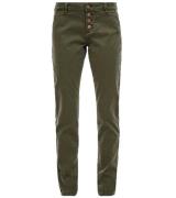 Q/S by s.Oliver Chino-Hose modische Damen Stoff-Hose mit Knopfleiste G...