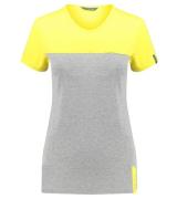 Meru Perama Rundhals-Shirt trendiges Damen T-Shirt in Colour-Blocking ...