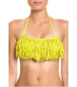 BANANA MOON Westo Squaw Bandeau-Bikini-Oberteil süßer Damen Leinen-Sch...