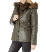 Pepe Jeans Jacke stylischer Damen Outdoor-Jacke mit abnehmbarer Kapuze...