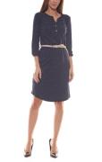 ragwear Zofka Mini-Kleid modisches Damen Rundhals-Kleid mit Alloverdru...