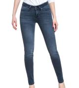 MUSTANG Jasmin Jeggings super weiche Damen Jeans 5-Pocket-Hose Dunkelb...