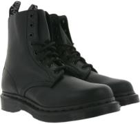 Dr. Martens Echtleder-Stiefel Boots 1460 Pascal Mono Virginia Schwarz