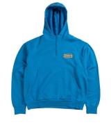 7 DAYS Active Oversized Half Zip Hoodie lässiger Kapuzen-Pulli Blau