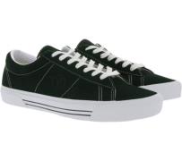 VANS Low Top Schuhe Herren Echtleder Sneaker mit abgesetzten Nähten Si...