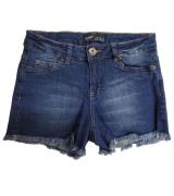 Arizona Short Fringes Damen Jeans-Hose Used Look mit Fransen 88001722 ...