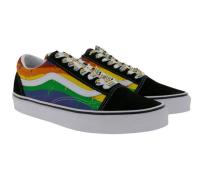 VANS Old Skool Damen Sneaker im Regenbogen-Design VN0A5AO92CV1 Mehrfar...