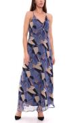 Aniston SELECTED Damen Sommer-Kleid Maxi-Kleid mit Allover-Print 40536...