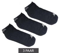 3 Paar Kappa Sport-Socken Sneaker-Socken Baumwoll-Strümpfe mit Logo 70...