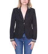 AjC Blazer Damen Business-Jacke mit Ein-Knopf-Verschluss Blazer Anzug-...