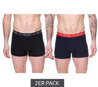 2er Pack Kappa Herren Boxershorts mit Marken Schriftzug und Logo Unter...