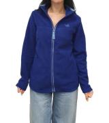 MAUI SPORTS Damen Fleece-Jacke mit Stehkragen Übergangs-Pullover Sweat...