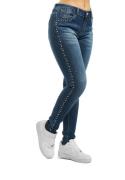 fornarina Happy Slim Fit Jeans blau