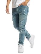 CAYLER & SONS Panel-Jeanshose in Distressed-Mid-Blue