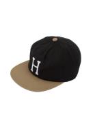 HUF Set Classic H 6 Panel Snapback Caps schwarz