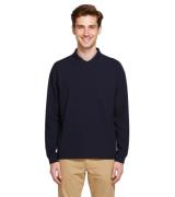 YMC Frat Ls Herren Poloshirt mit Brusttasche Langarm-Shirt Baumwoll-Pu...