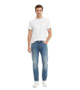 Acne Studios River Slim Fit Herren Jeans aus Premium-Denim Mittelblau