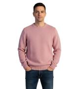 APC Herren Pull-Down-Sweatshirt in Rosé-Powder