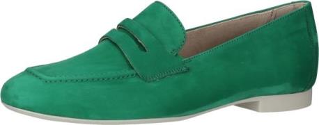 Modische paul green Slipper Schlupfschuhe für Damen 2954-073 Grün