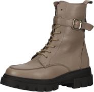 Elegante SCAPA Stiefelette Schnürschuhe für Damen 21/6683P 230 Braun