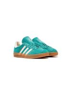 Bequeme adidas Gazelle Indoor Herren Sneaker JQ8391-22970 Türkis